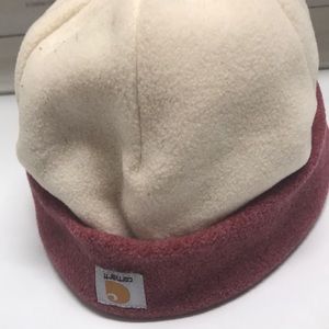Reversible fleece beanie